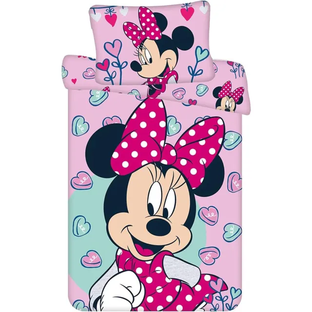 Jerry Fabrics s.r.o. Kinderledikant Set 100x135cm Katoen - Vrolijk Design met Rits