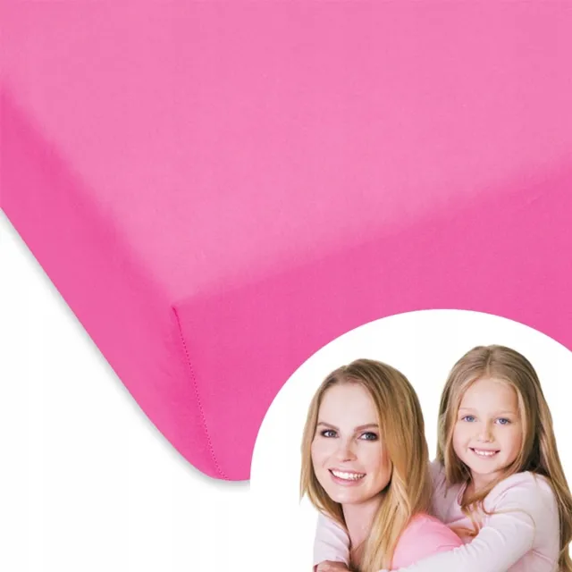 Designpremium Jersey Hoeslaken 60x90 cm - Zacht Katoen met Elastiek Multicolor