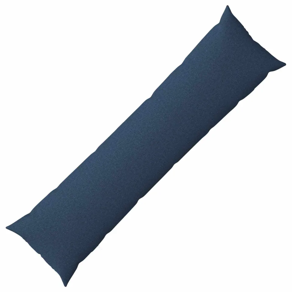 vidaXL Kussensloop HEERLEN Blauw 40 x 145 cm Stof