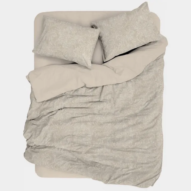L'essentiel Maison Dekbedovertrek 155x220 cm – Katoensatijn – Beige