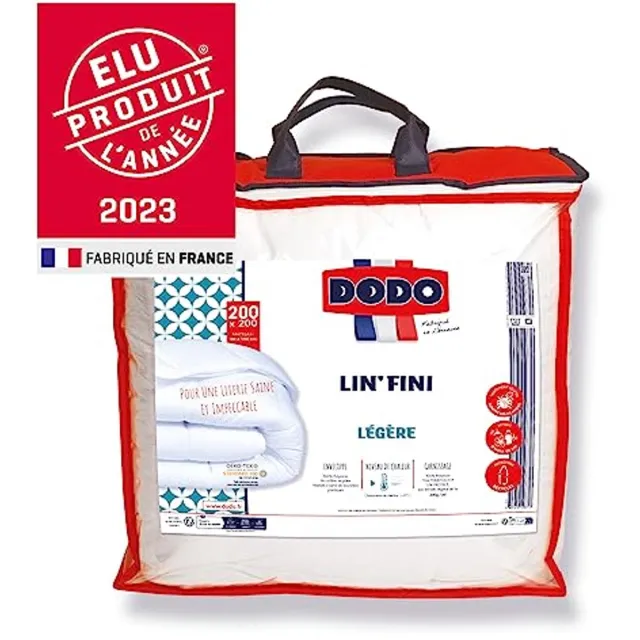 Dodo Dekbed DODO Champs de Lin Wit 450 g/m² 200 x 200 cm