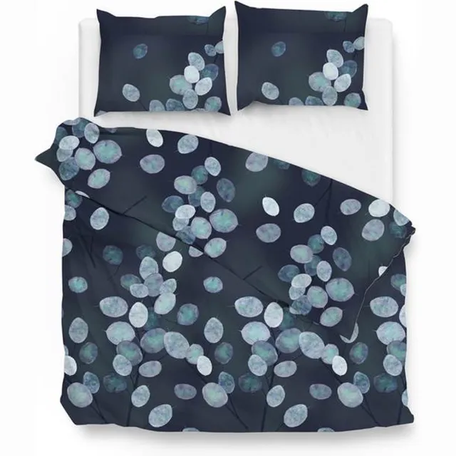 Zo! Home Zo!Home Dafne Dekbedovertrek - Lits-jumeaux - Lits-jumeaux (260x200/220 cm + 2 slopen) - Blue