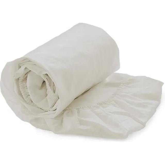 Slaap Vaak Luxe Hoeslaken Satijn - 100% Katoensatijn (280TC) - Eenpersoons - 90x210/220 cm - Silver Grey