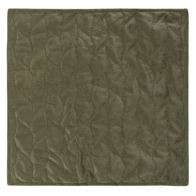 Darymex Verde Mink Decoratieve Kussenhoes 40x40 cm - Donkergroen / Flesgroen - Zachte Minky Pluche Stof (100 g/m²) - Sierkussenhoes - Met Ritssluiting - Hypoallergeen - 1 Stuk