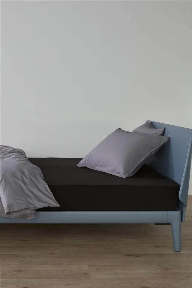 Beddinghouse Jersey - Splittopper Hoeslaken - 160x200/220 - Zwart