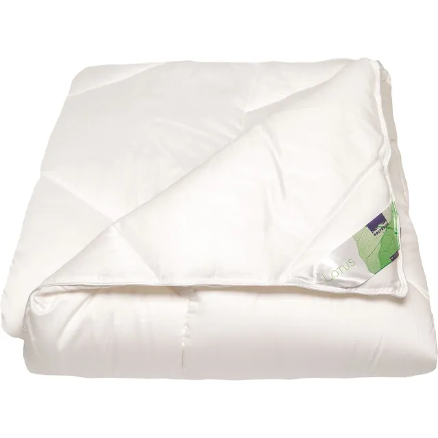 Polydaun Lotus dekbed - enkel - vochtregulerend - Lyocell tijk - vulling 3D-Polarsoft Plus® + viscose - 240x200 cm - wit