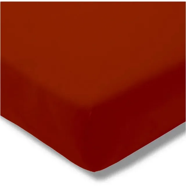 Estella 475 - Jersey Stretch Hoeslaken - 100 x 200 cm - Voor matrassen tot 30 cm Paars