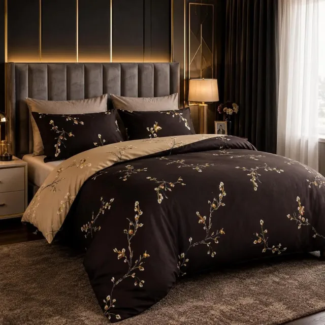 Famanu Super kingsize dekbedovertrekset van geborsteld microvezel, ultrasoft en hypoallergeen, omkeerbaar met ritssluiting neutraal