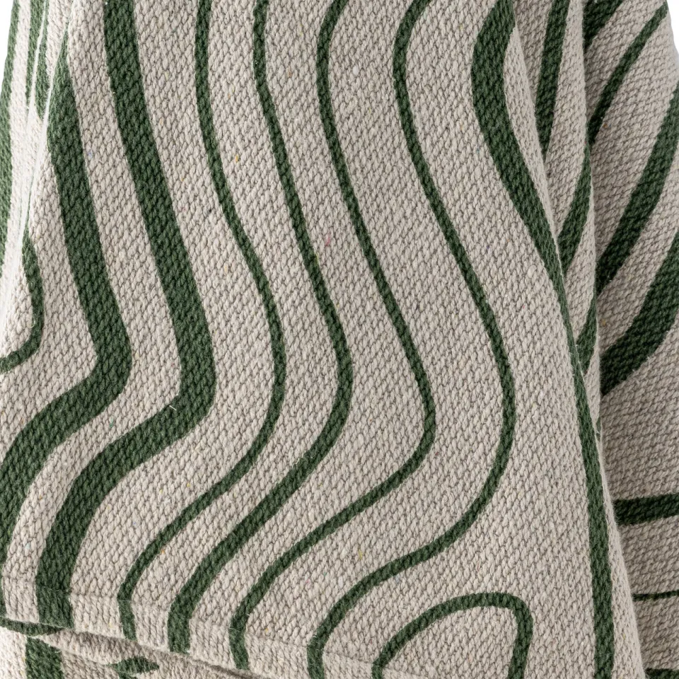 Bloomingville Woodsby plaid groen, foto 5