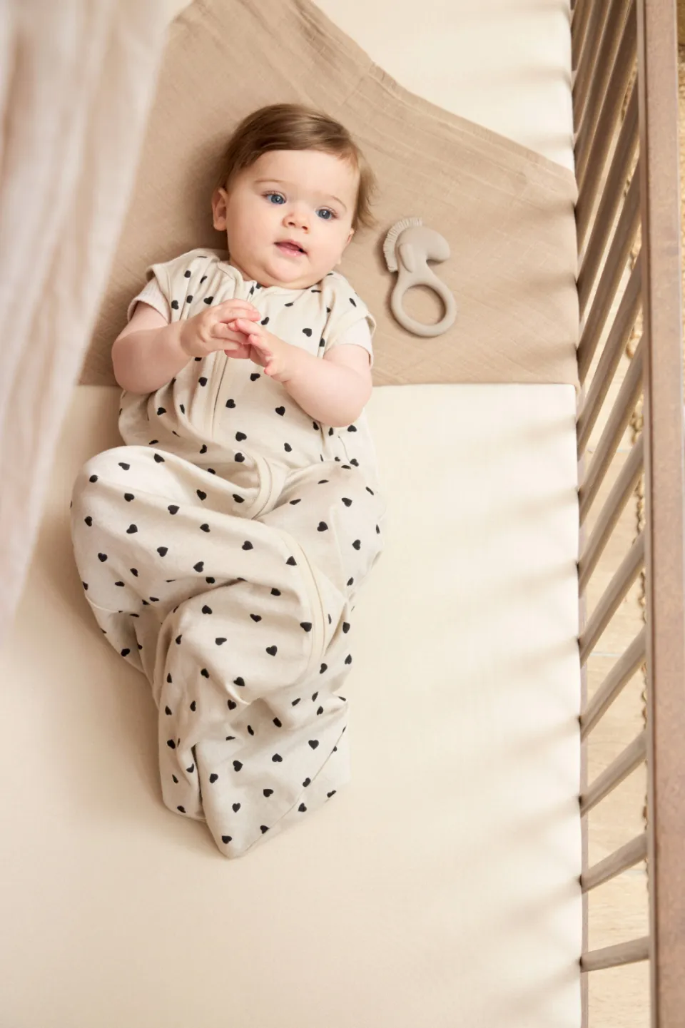 Meyco jersey hoeslaken juniorbed soft sand, foto 4