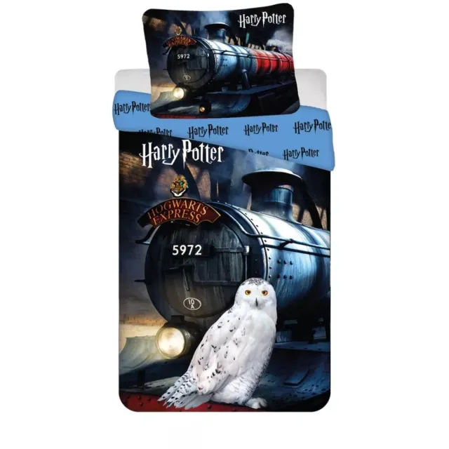 Harry Potter Dekbedovertrek Hogwarts Express - 140 x 200 cm + 70 x 90 cm - Katoen Multi