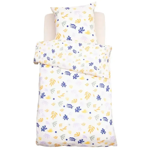 Atmosphera Kids Billie Dekbedovertrek set met 1 kussensloop 140x200cm/65x65cm Multicolore
