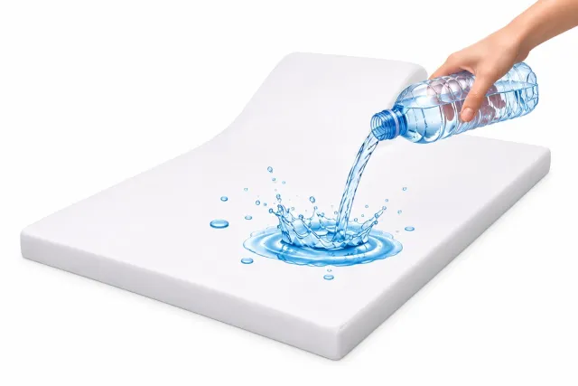 Princess Line Waterdichte Splittopperbeschermer 160x200 – Ultra-Soft Badstof Hoeslaken – Ademend & Comfortabel – Voor Elektrisch Verstelbaar Bed – Wit