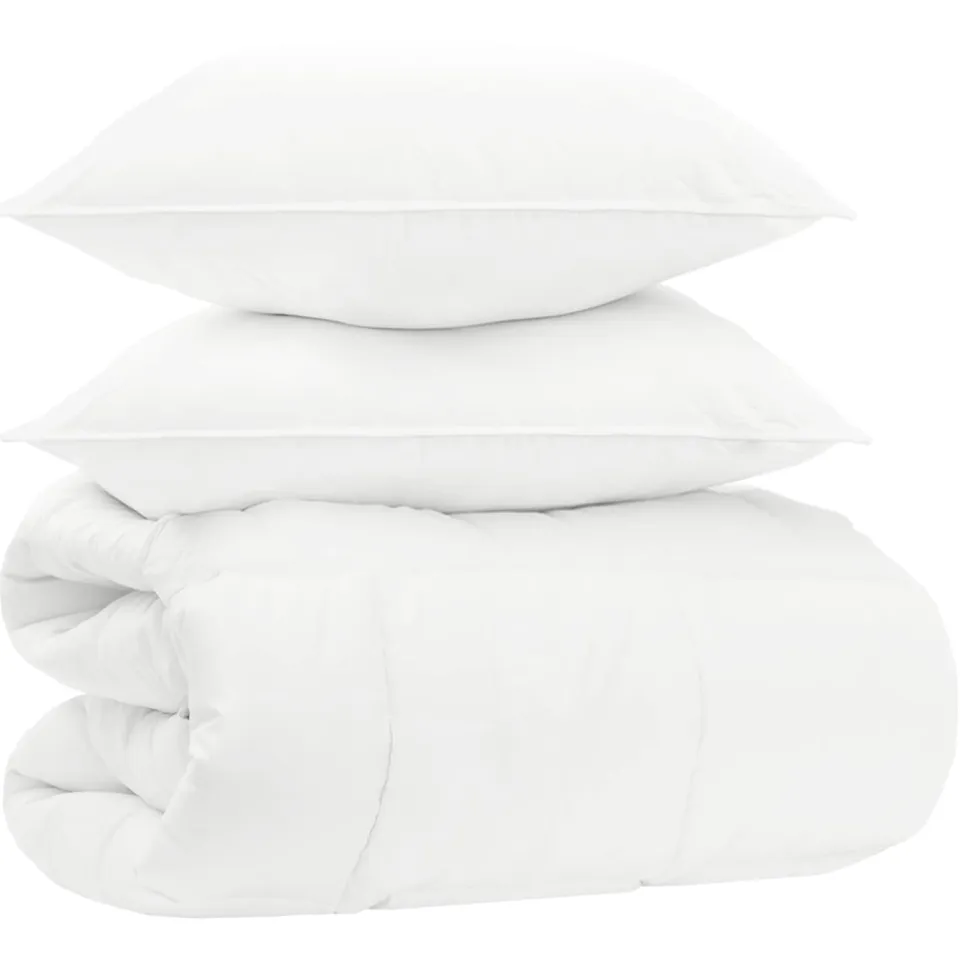 vidaXL Dekbedset 135 x 220 cm Winter wit, foto 3