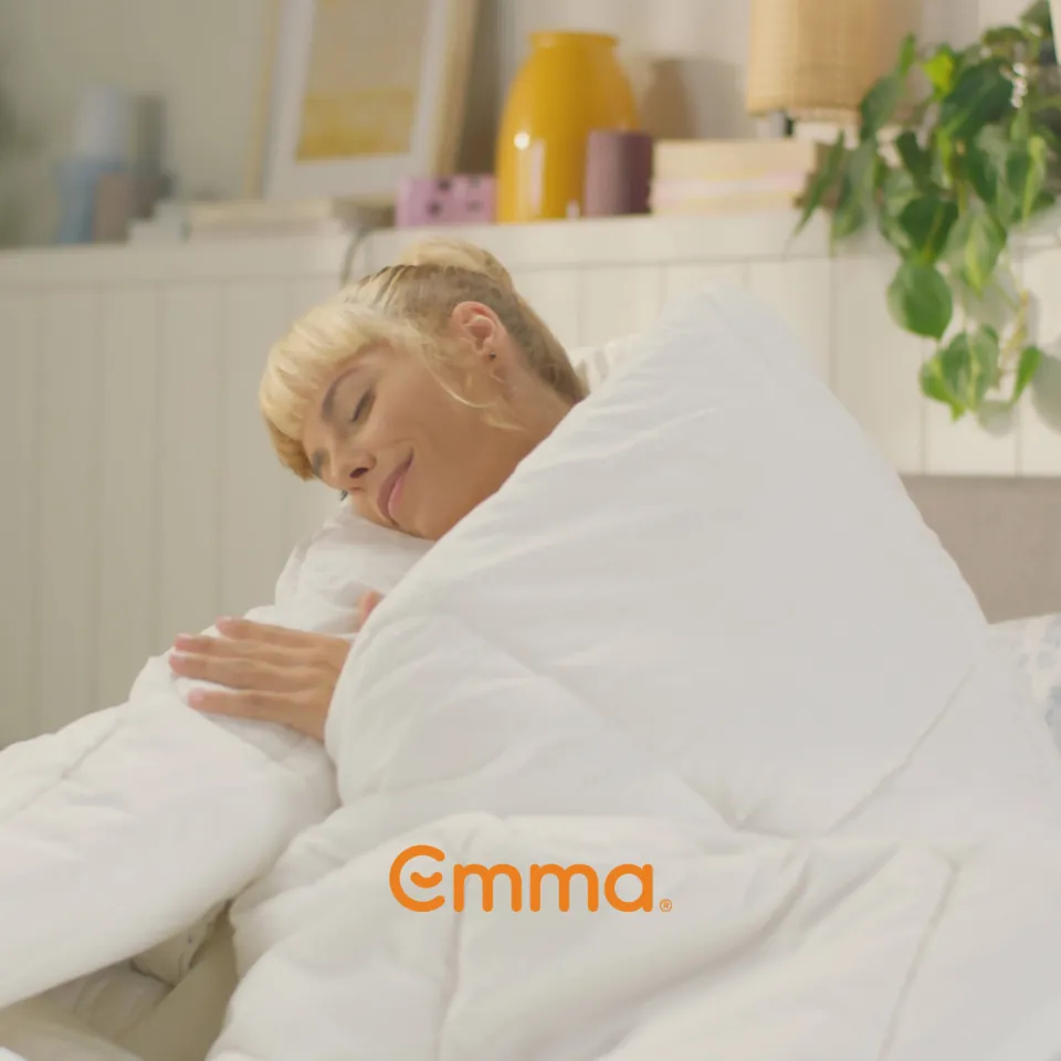 Emma dekbed katoenen 4-seizoenen wit, foto 3