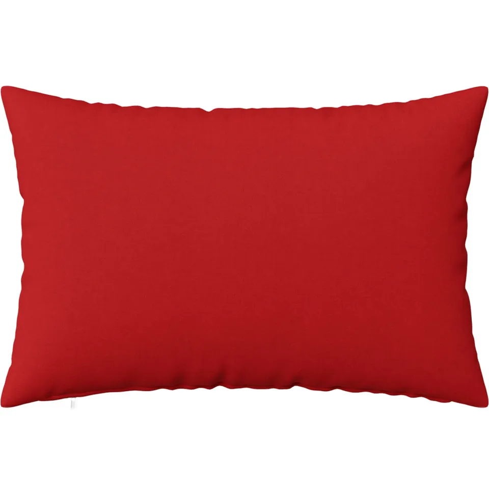 vidaXL Kussensloop 2 st HEERLEN Rood 50 x 75 cm Stof