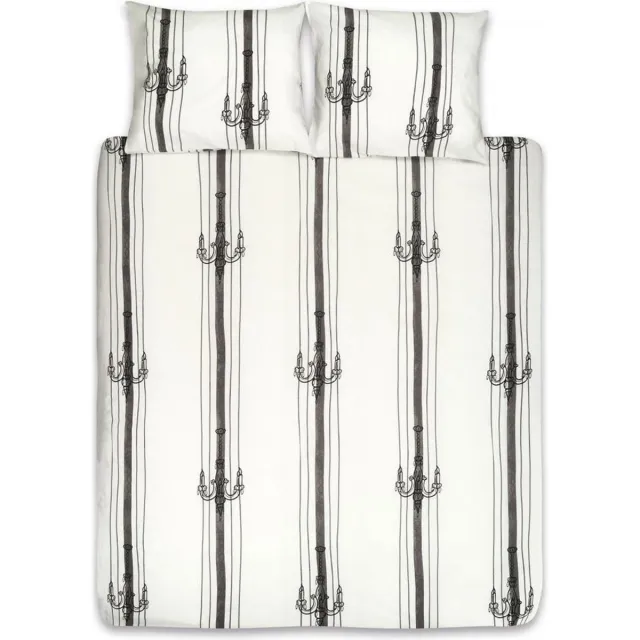 Cinderella Dekbedovertrek Lodsh Candle - antraciet 240x200/220cm - Lits Jumeaux