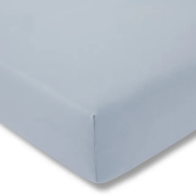 Estella 615 - Hoeslaken - Dubbelgetwijnd jersey - 150 x 200 cm - Blauw