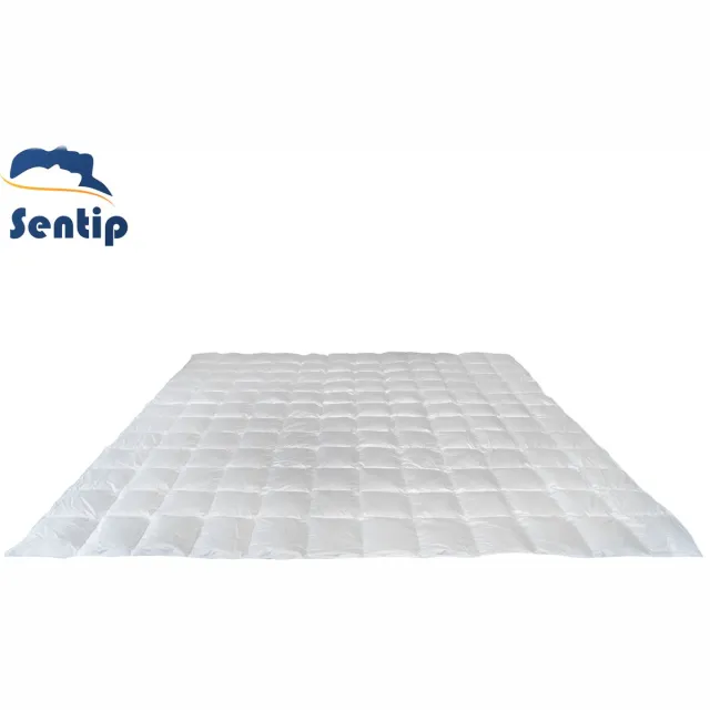 sentip Dekbed - dekbedden - DONZEN - DONS - GANZENDONS - 240x200 - 100% KATOEN - all year - winter - enkel wit