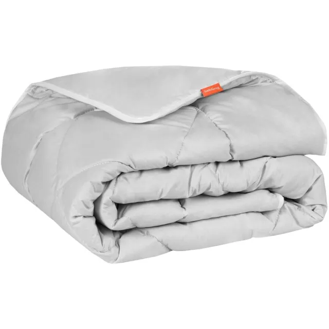 Liebling 155 x 220 cm kameelhaar dekbed | warm winterdekbed met vulling van 100% kamelenhaar | tijk van 100% katoen | Made in EU | wit
