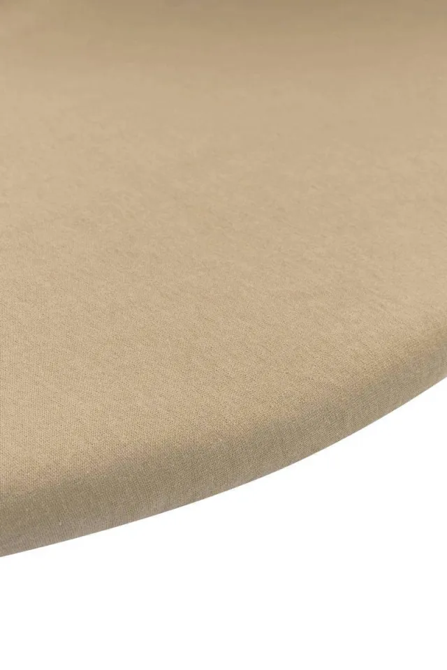 Meyco jersey hoeslaken boxmatras rond 90/95cm taupe