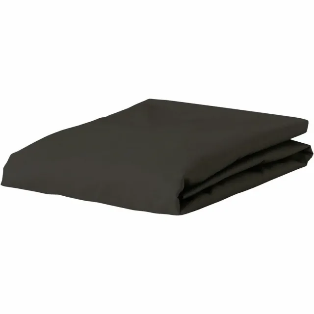 Essenza The Perfect Organic Jersey Hoeslaken Antraciet - 90-100 x 200-220 cm