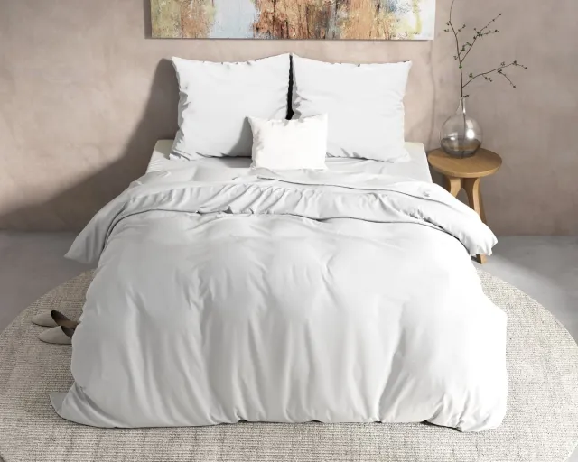 Dreamhouse Sleeptime Flanel Mendez Dekbedovertrek - Lits-Jumeaux - 240X200/220 + 2 x kussenslopen 60x70 - Wit
