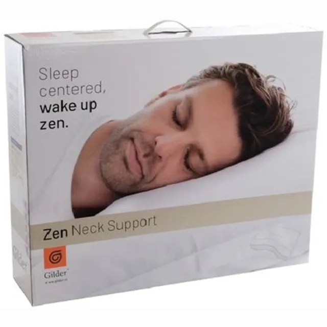 Gilder Zen Support Firm Hoofdkussen - 60 x 60 cm Wit