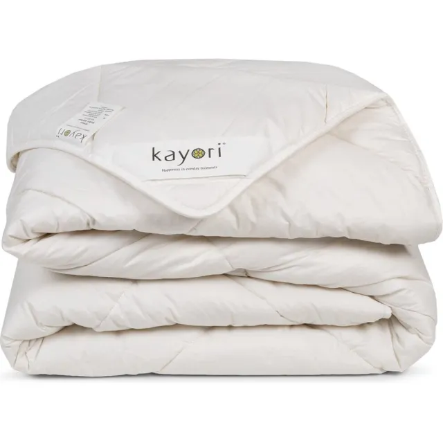 kayori Keito - Dekbed lente herfst - Texels wol - 240/220 creme
