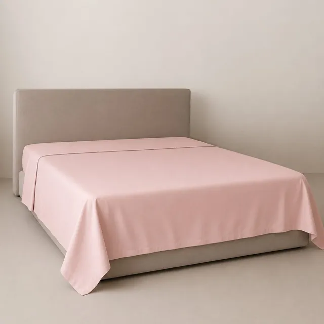 AMSTELINEN Laken – Premium Hotelkwaliteit – TENCEL™ Lyocell Sateen – Whisper Rose – Koeler Slapen, Zacht, Ademend & Strijkvrij