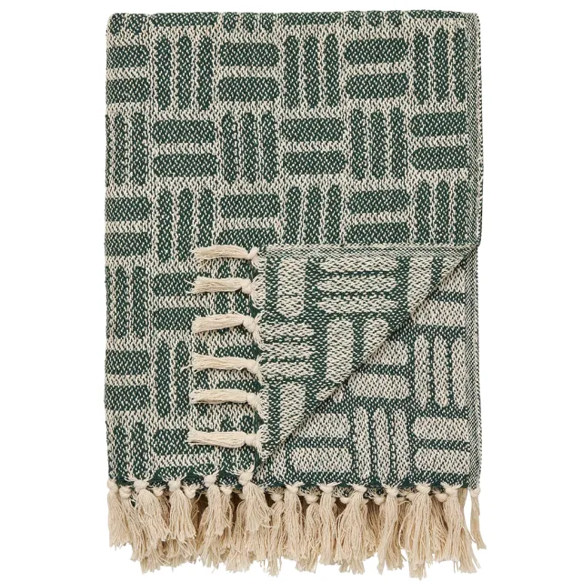 Artichok Amina plaid groen - 180 x 130 cm