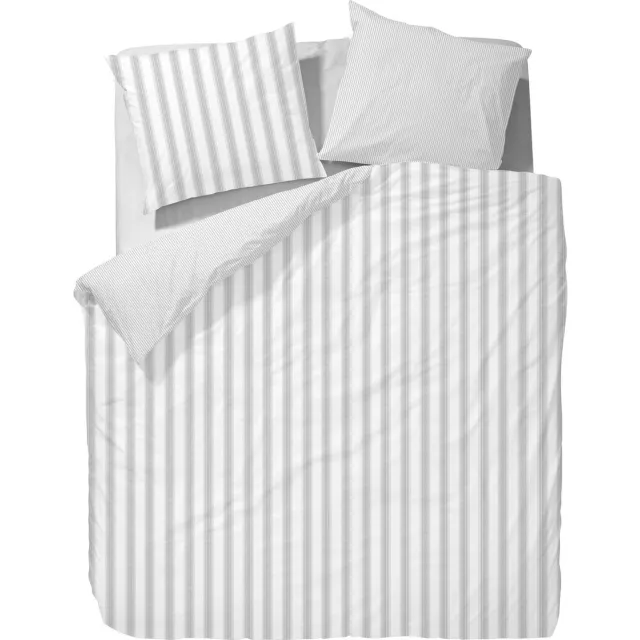 Marc O'Polo Vall Dekbedovertrek - Litsjumeaux - 260x200/220 cm - Grey