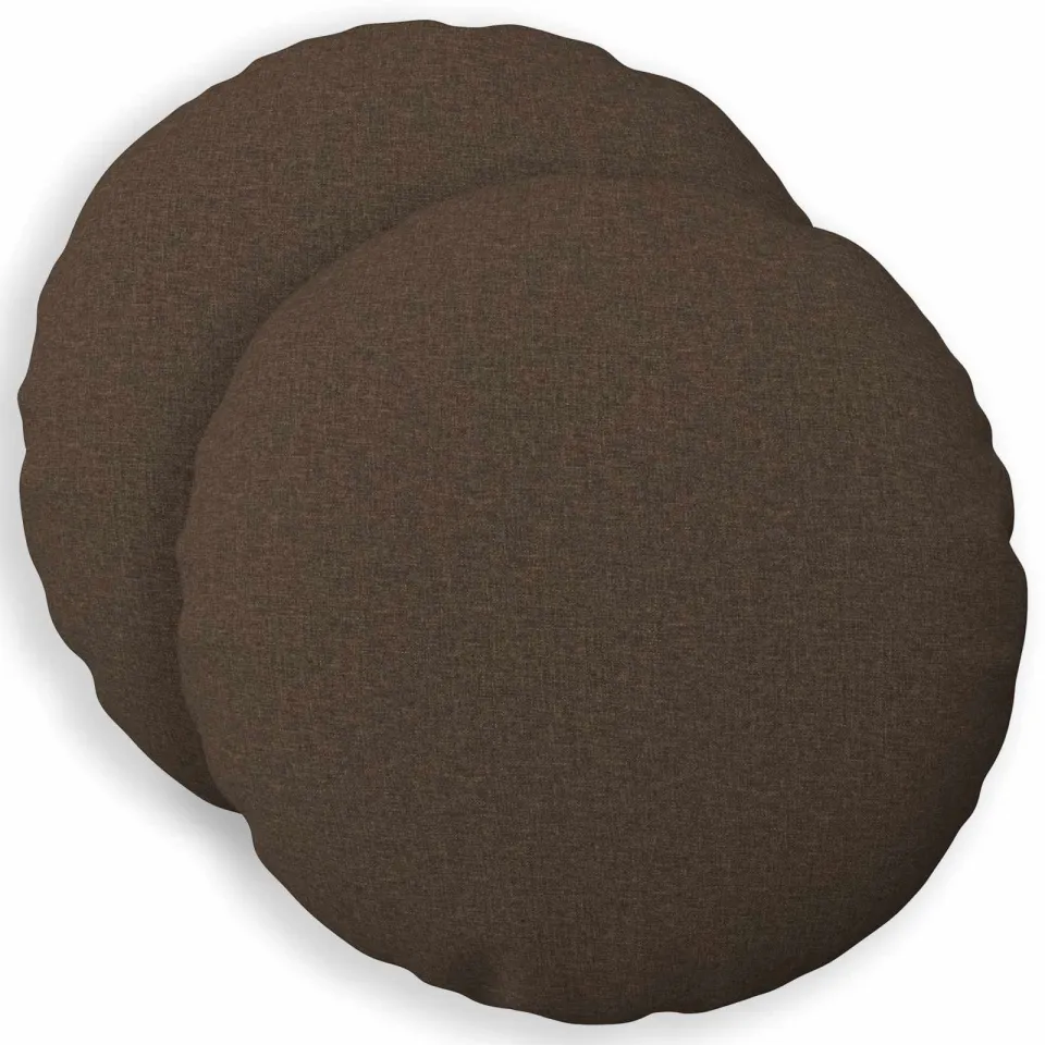 vidaXL Kussensloop 2 st HEERLEN Taupe Dia. 30 cm Stof, foto 3