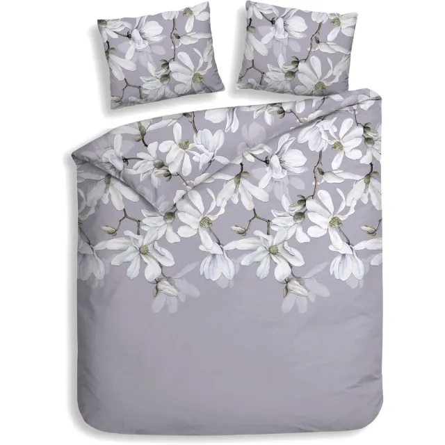 Heckettlane Stacey Dekbedovertrek - Tweepersoons - 200x200/220 cm - Purple