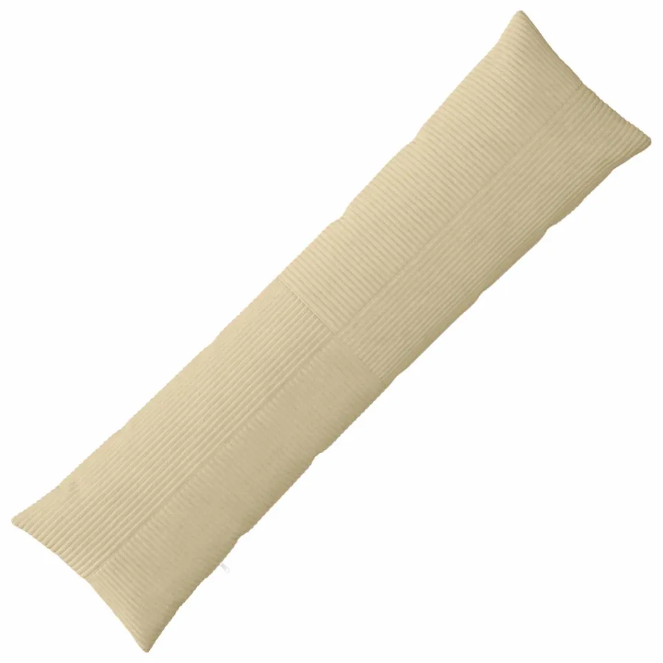 vidaXL Kussensloop ALMELO Grijs groen 40 x 145 cm corduroy, foto 3