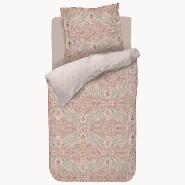 Pip Studio Katoenen perkal dekbedovertrekset Moon Flower Dieproze