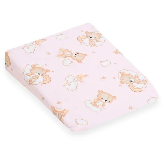 New baby BASIC wigkussensloop 30x37 cm roze - Kussensloop