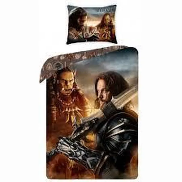 Disney Warcraft Lothar - Dekbedovertrek - Eenpersoons - 140 x 200 cm - Multi
