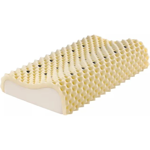 Vente-unique Magnetisch hoofdkussen HYPNOSE met vormgeheugen - 58 x 36 cm Wit