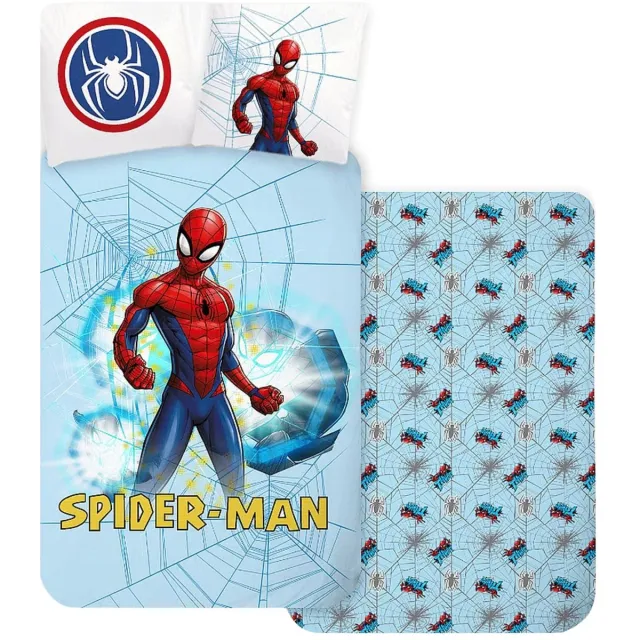 Spider-Man Dekbedovertrek - Voor de kinderkamer - Rood Meerkleurig