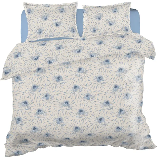 Livello Dekbedovertrek Haley Blue Lits-jumeaux