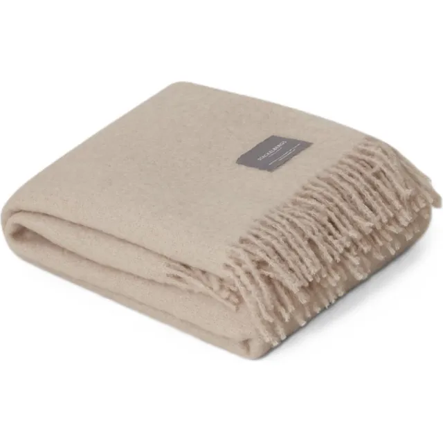 Stackelbergs Stackelberg - Plaid - Deken - creme - B130 x L170 cm Crème