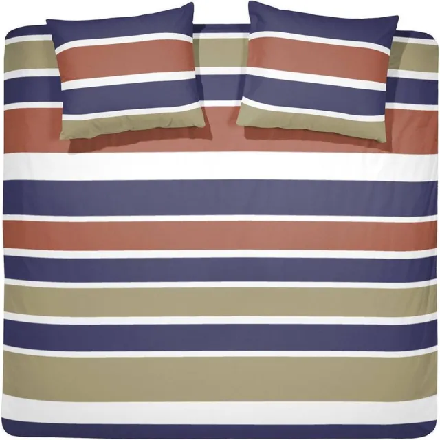 Cinderella Kalmar Dekbedovertrek - Flanel - Lits-jumeaux - 260x200/220 cm - Terra