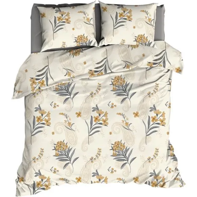 Satin D Or Satin d'Or Rodarte Dekbedovertrek - Lits-jumeaux - 240x200/220 cm - Offwhite