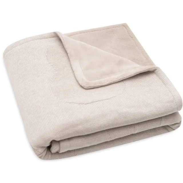 Jollein wiegdeken Miffy nougat coral fleece Beige