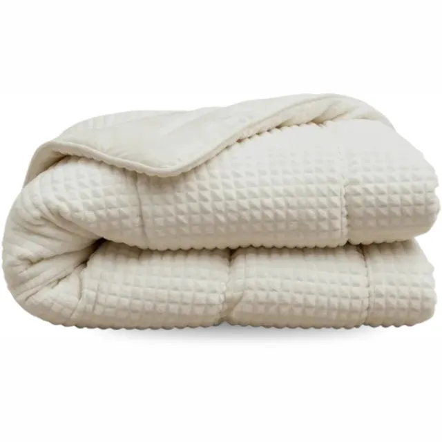 Zelesta Special Teddy Check Dekbed - Crème 200x200cm