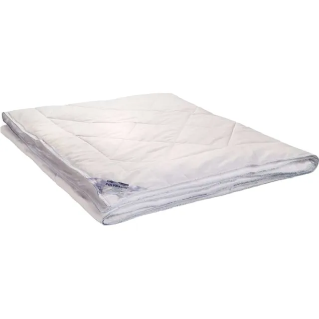 Polydaun Katoen dekbed - zomerdekbed - tweepersoons - 200x200 cm - wit