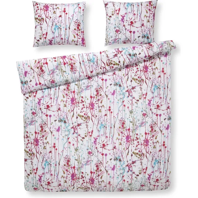 Day Dream Noa - Dekbedovertrek - Lits-jumeaux - 240x200/220 cm + 2 kussenslopen 60x70 cm - Roze
