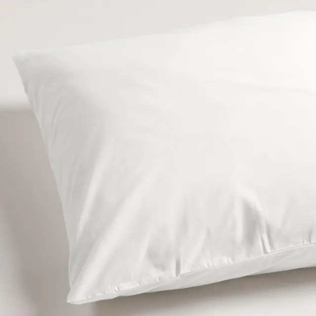 Ambiante Percaline Kussenslopen - 60x70 cm - set van 2 - Wit