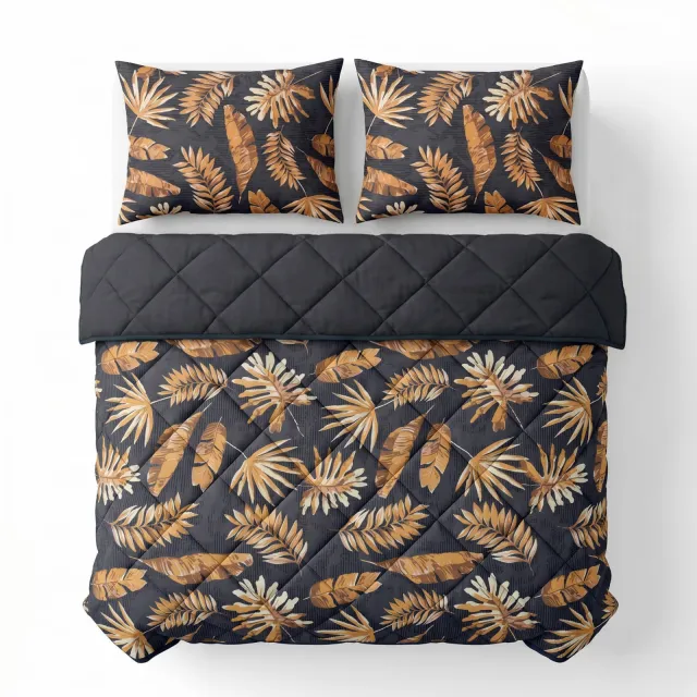 Sleeptime Lazy synthetisch dekbed zonder overtrek - zwart